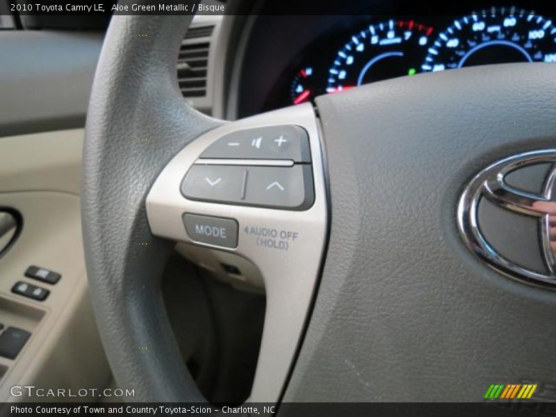 Aloe Green Metallic / Bisque 2010 Toyota Camry LE