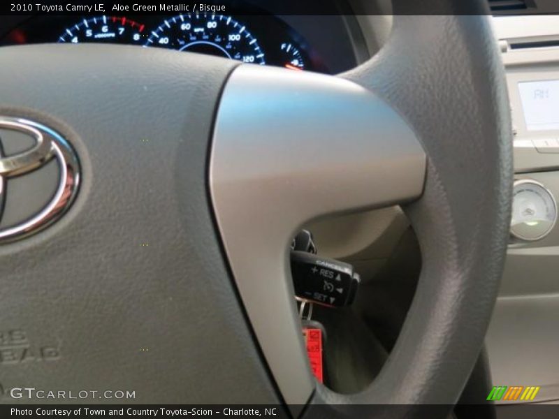 Aloe Green Metallic / Bisque 2010 Toyota Camry LE