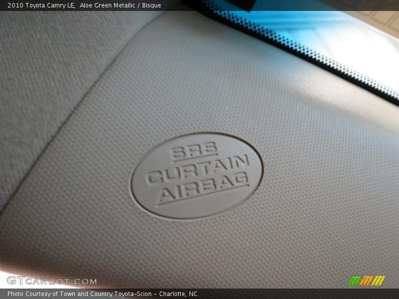 Aloe Green Metallic / Bisque 2010 Toyota Camry LE