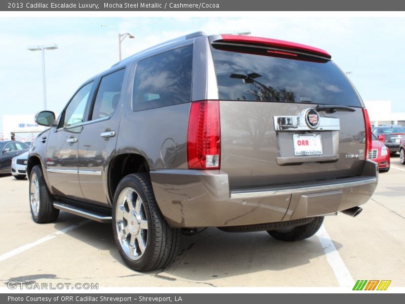 Mocha Steel Metallic / Cashmere/Cocoa 2013 Cadillac Escalade Luxury