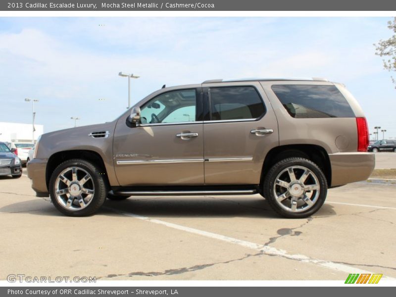 Mocha Steel Metallic / Cashmere/Cocoa 2013 Cadillac Escalade Luxury