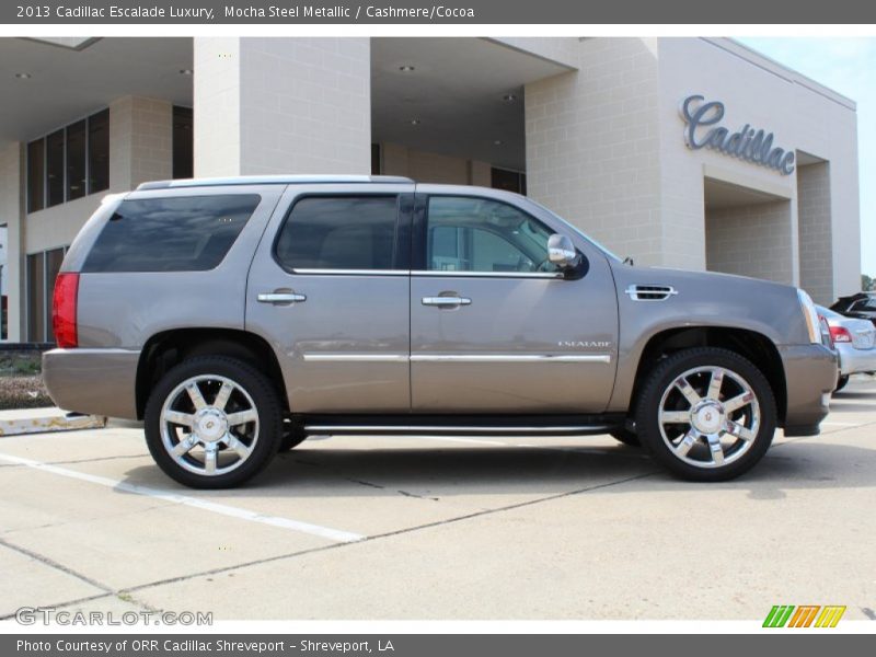 Mocha Steel Metallic / Cashmere/Cocoa 2013 Cadillac Escalade Luxury
