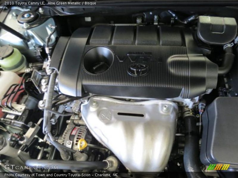 Aloe Green Metallic / Bisque 2010 Toyota Camry LE