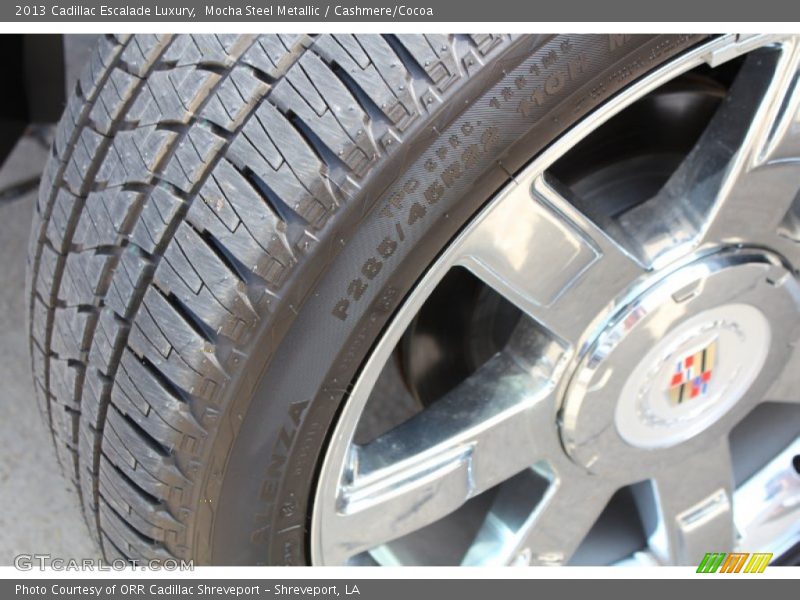 Mocha Steel Metallic / Cashmere/Cocoa 2013 Cadillac Escalade Luxury