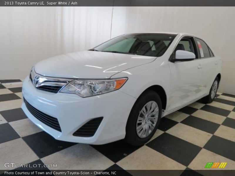 Super White / Ash 2013 Toyota Camry LE