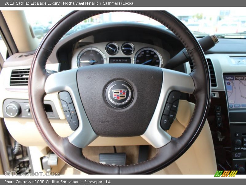 Mocha Steel Metallic / Cashmere/Cocoa 2013 Cadillac Escalade Luxury