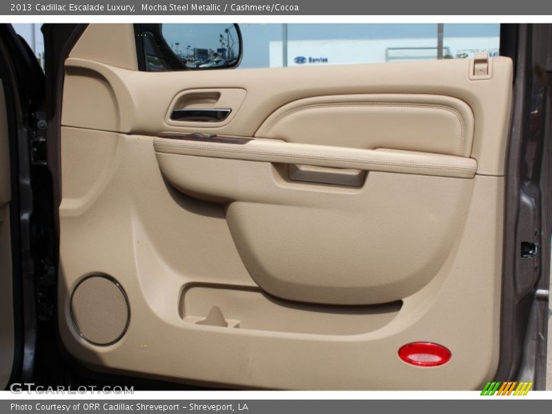Mocha Steel Metallic / Cashmere/Cocoa 2013 Cadillac Escalade Luxury