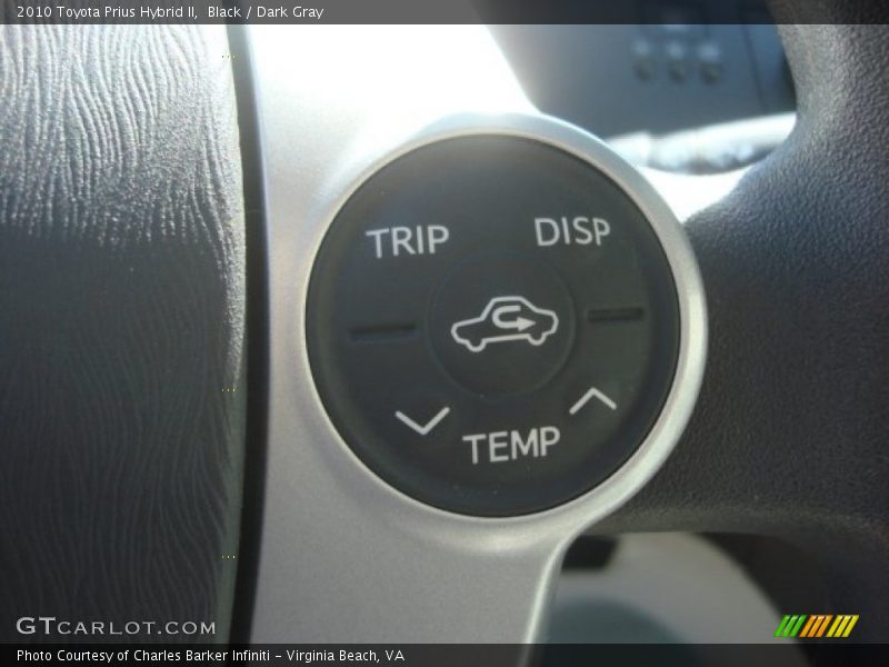 Black / Dark Gray 2010 Toyota Prius Hybrid II