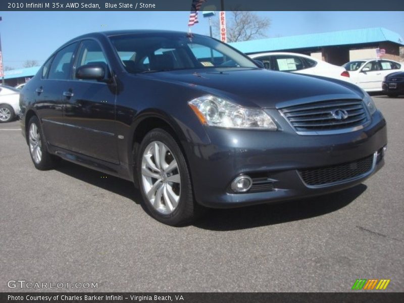 Blue Slate / Stone 2010 Infiniti M 35x AWD Sedan