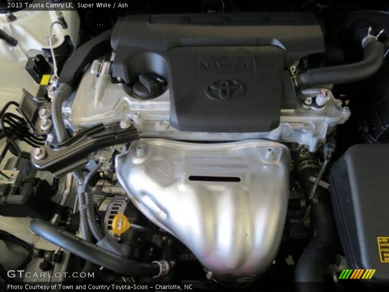 Super White / Ash 2013 Toyota Camry LE