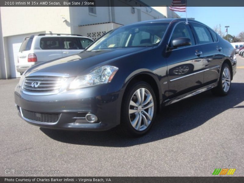 Blue Slate / Stone 2010 Infiniti M 35x AWD Sedan
