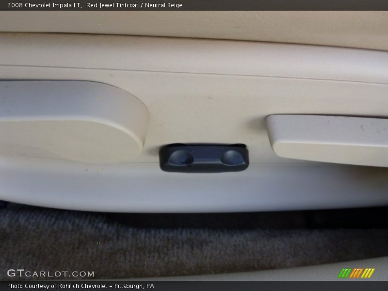 Red Jewel Tintcoat / Neutral Beige 2008 Chevrolet Impala LT