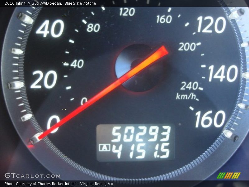 Blue Slate / Stone 2010 Infiniti M 35x AWD Sedan