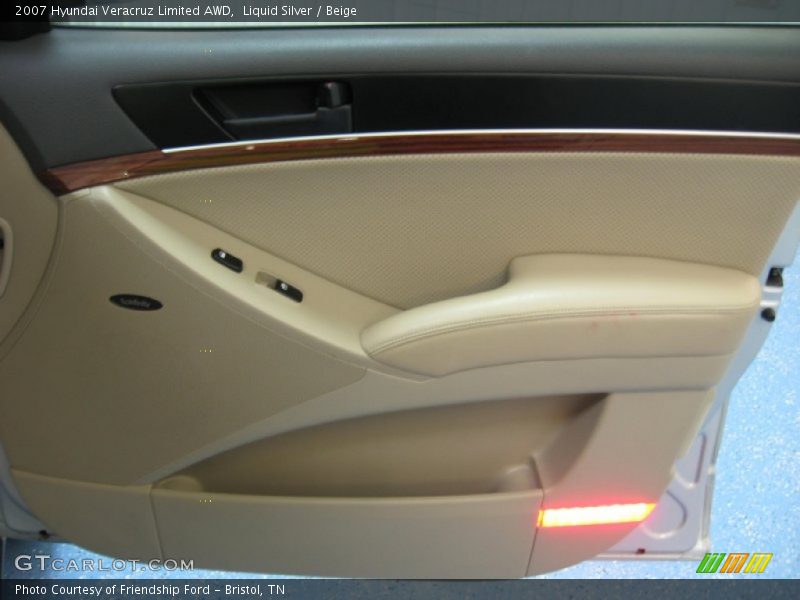 Liquid Silver / Beige 2007 Hyundai Veracruz Limited AWD