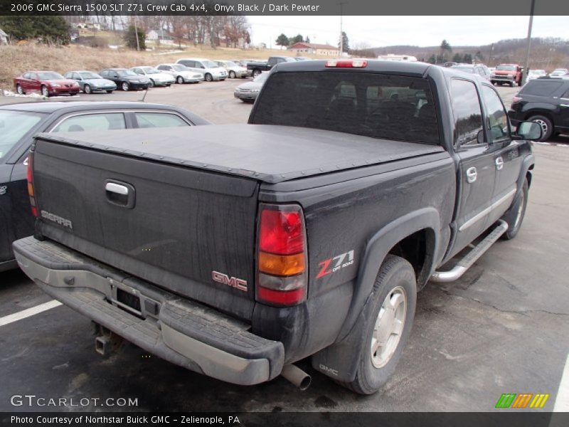 Onyx Black / Dark Pewter 2006 GMC Sierra 1500 SLT Z71 Crew Cab 4x4