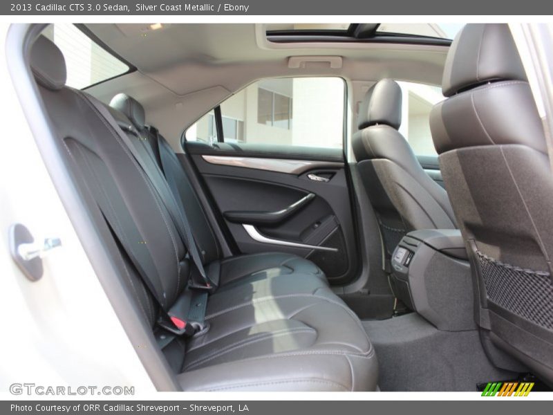 Silver Coast Metallic / Ebony 2013 Cadillac CTS 3.0 Sedan