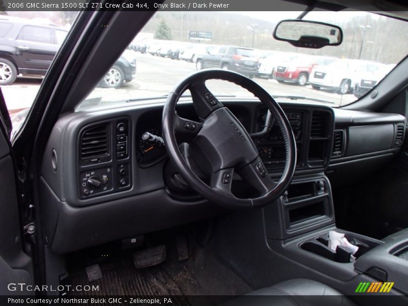 Onyx Black / Dark Pewter 2006 GMC Sierra 1500 SLT Z71 Crew Cab 4x4
