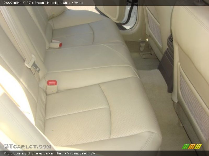 Moonlight White / Wheat 2009 Infiniti G 37 x Sedan