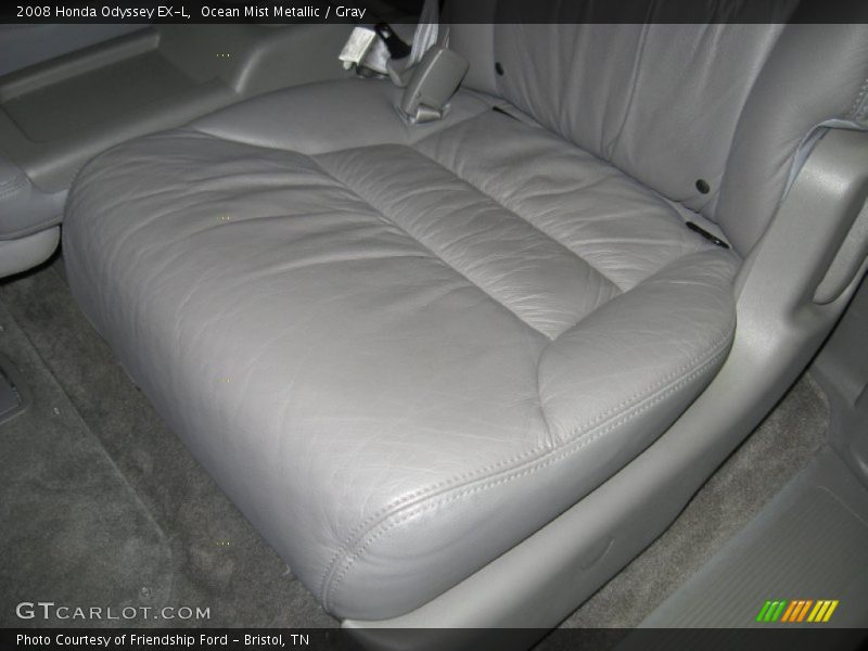Ocean Mist Metallic / Gray 2008 Honda Odyssey EX-L