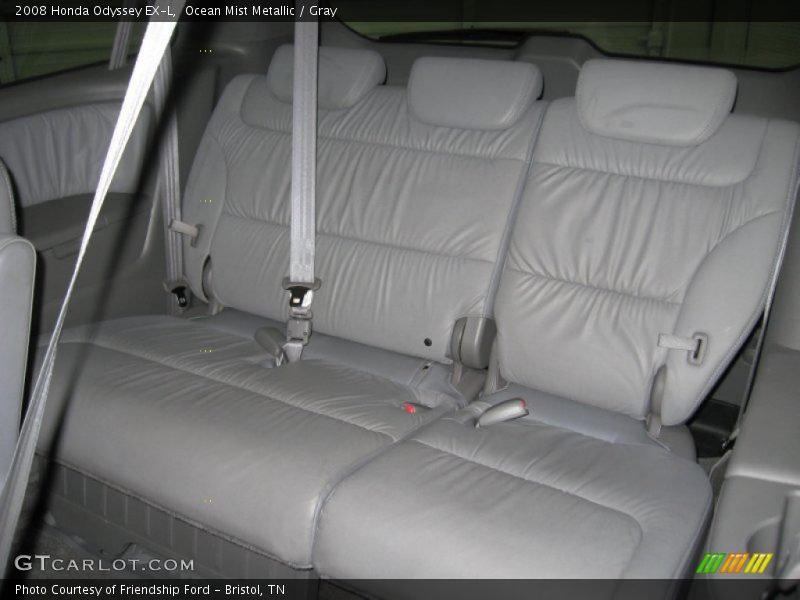 Ocean Mist Metallic / Gray 2008 Honda Odyssey EX-L