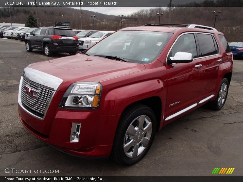 Crystal Red Tintcoat / Jet Black 2013 GMC Terrain Denali AWD