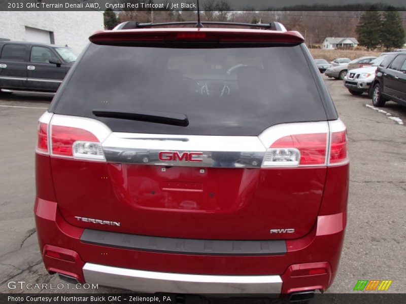 Crystal Red Tintcoat / Jet Black 2013 GMC Terrain Denali AWD