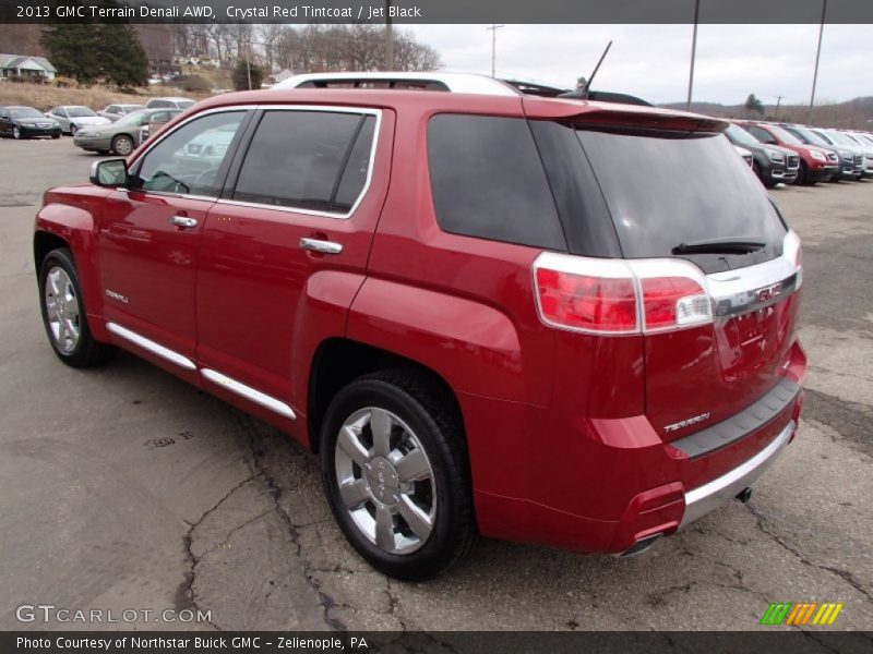 Crystal Red Tintcoat / Jet Black 2013 GMC Terrain Denali AWD