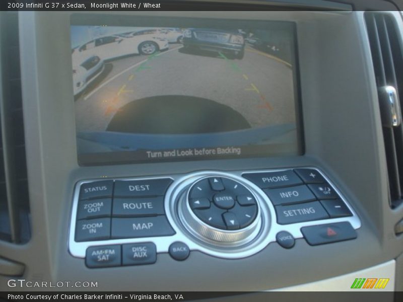 Moonlight White / Wheat 2009 Infiniti G 37 x Sedan