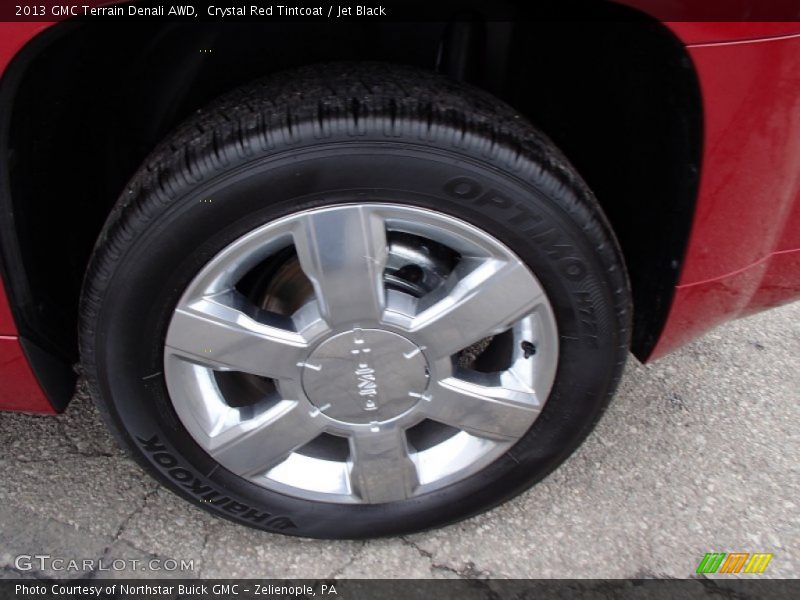 Crystal Red Tintcoat / Jet Black 2013 GMC Terrain Denali AWD