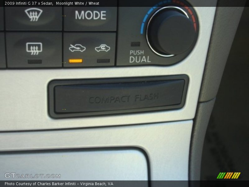 Moonlight White / Wheat 2009 Infiniti G 37 x Sedan