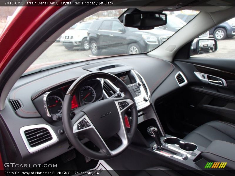 Crystal Red Tintcoat / Jet Black 2013 GMC Terrain Denali AWD