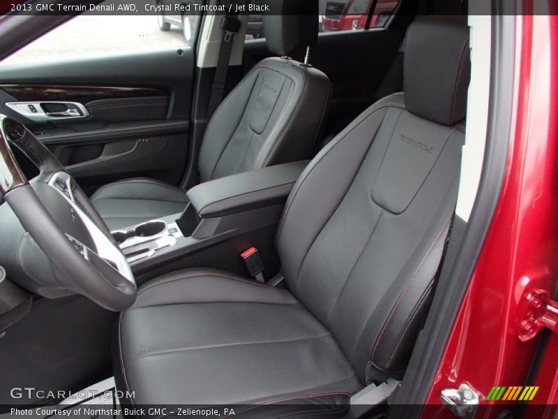 Crystal Red Tintcoat / Jet Black 2013 GMC Terrain Denali AWD