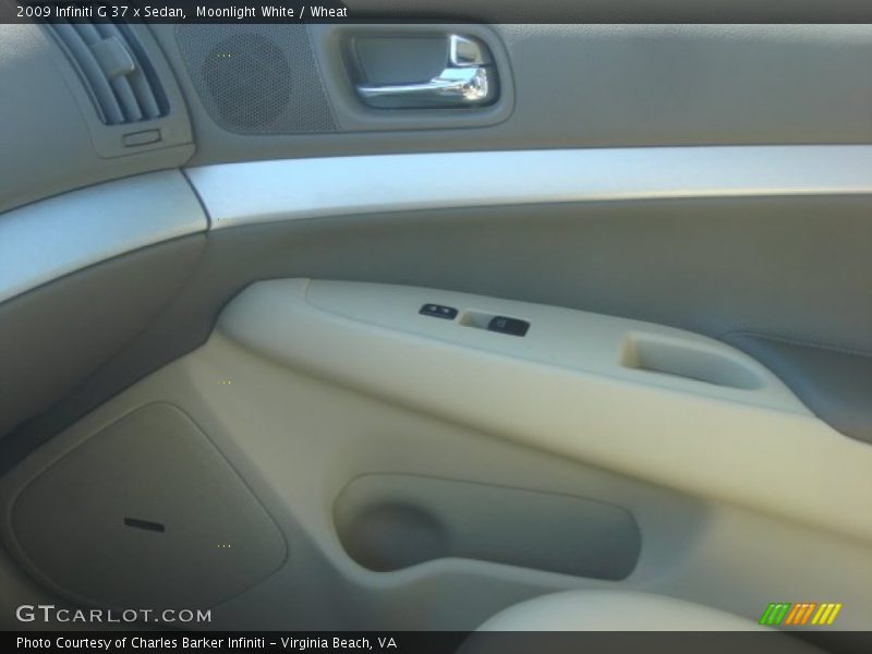 Moonlight White / Wheat 2009 Infiniti G 37 x Sedan