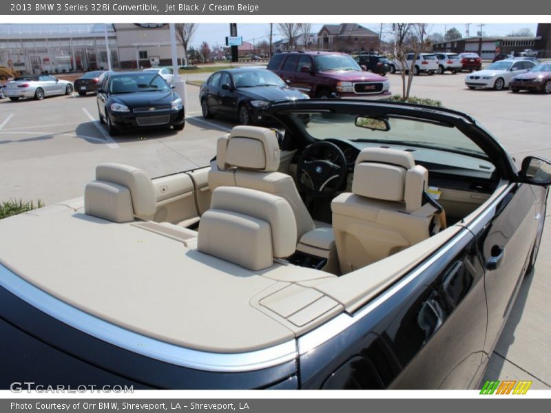 Jet Black / Cream Beige 2013 BMW 3 Series 328i Convertible