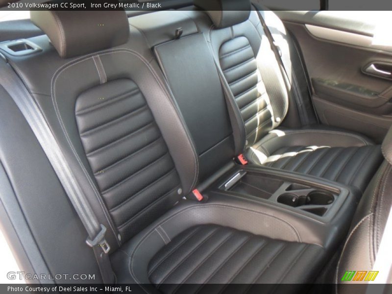 Iron Grey Metallic / Black 2010 Volkswagen CC Sport