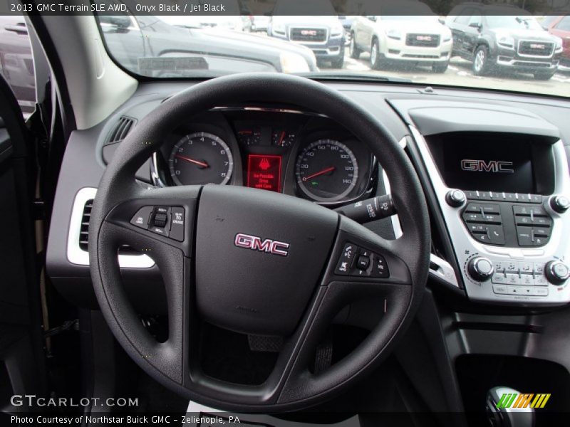 Onyx Black / Jet Black 2013 GMC Terrain SLE AWD