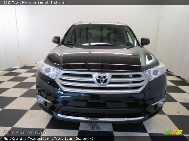 Black / Ash 2013 Toyota Highlander Limited