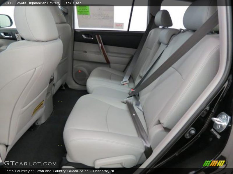 Black / Ash 2013 Toyota Highlander Limited