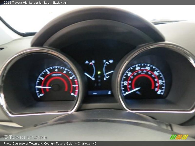 Black / Ash 2013 Toyota Highlander Limited