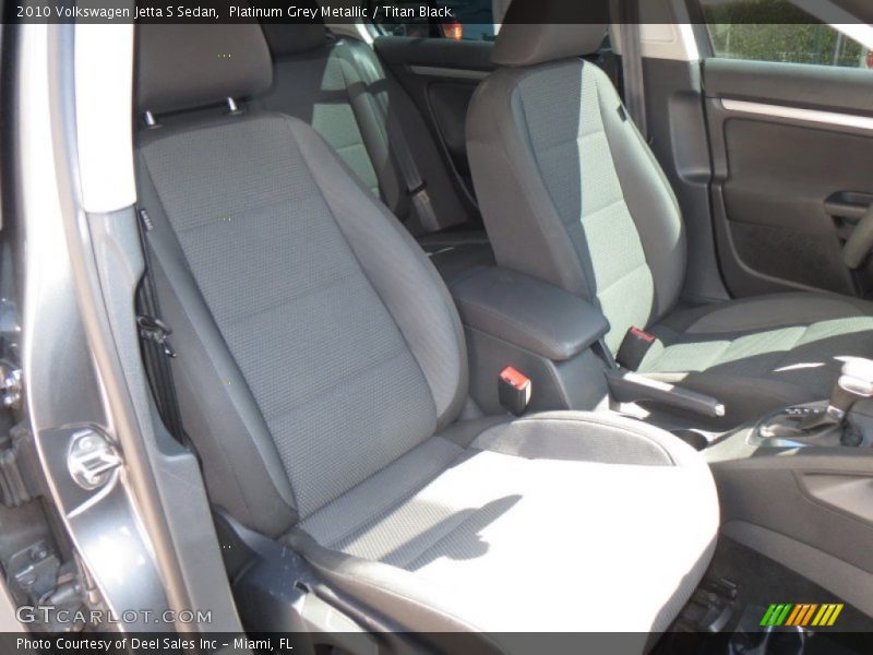 Platinum Grey Metallic / Titan Black 2010 Volkswagen Jetta S Sedan