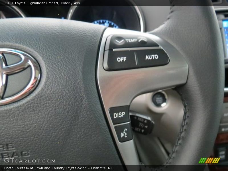 Black / Ash 2013 Toyota Highlander Limited