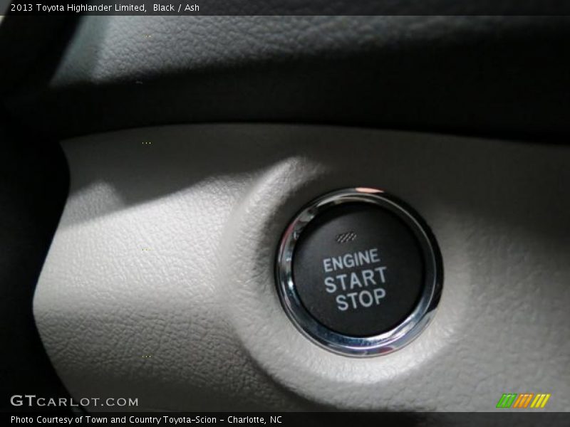 Black / Ash 2013 Toyota Highlander Limited