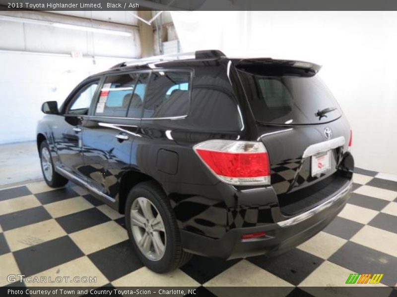 Black / Ash 2013 Toyota Highlander Limited