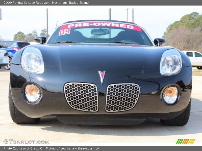  2009 Solstice Roadster Mysterious Black