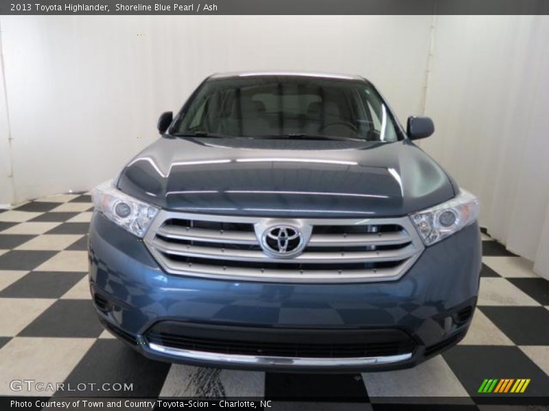 Shoreline Blue Pearl / Ash 2013 Toyota Highlander