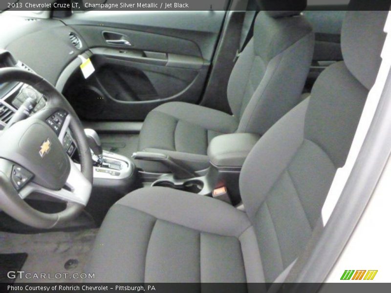 Champagne Silver Metallic / Jet Black 2013 Chevrolet Cruze LT