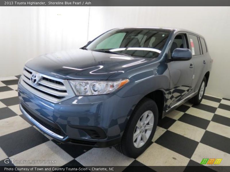 Shoreline Blue Pearl / Ash 2013 Toyota Highlander