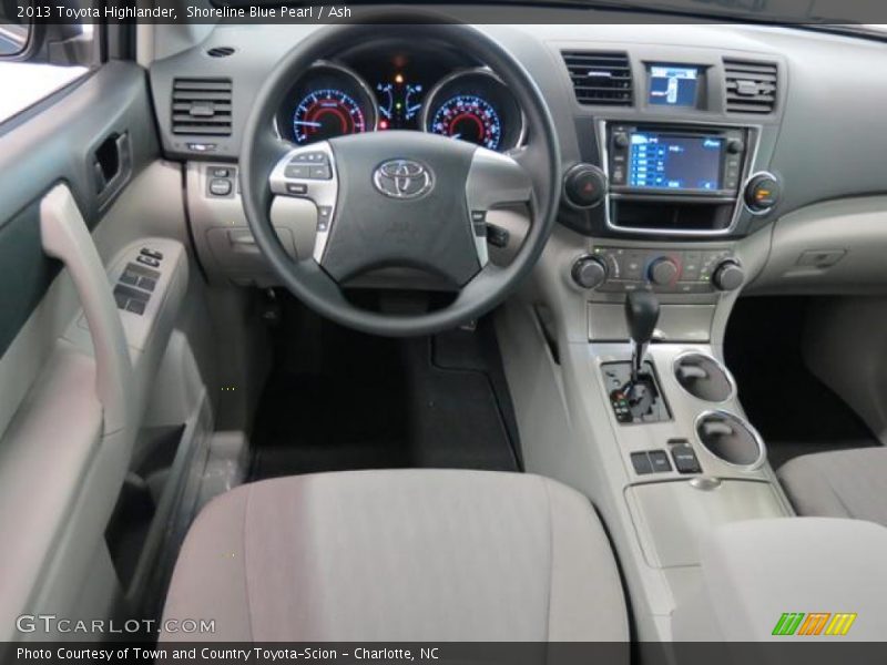 Shoreline Blue Pearl / Ash 2013 Toyota Highlander