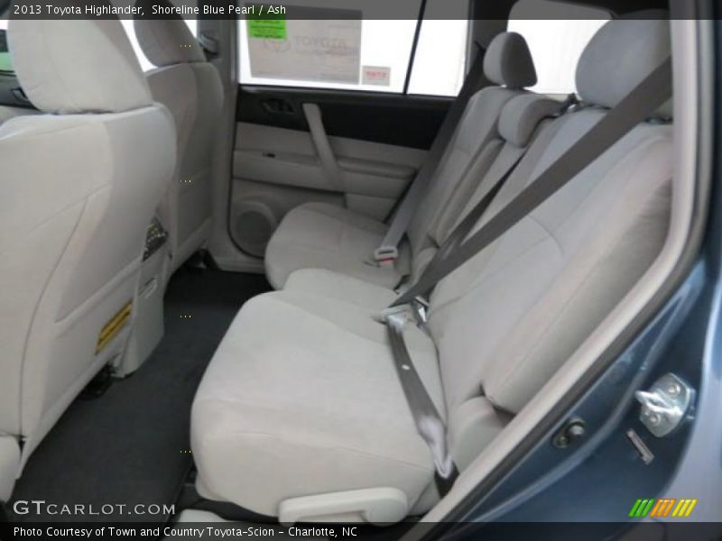 Shoreline Blue Pearl / Ash 2013 Toyota Highlander
