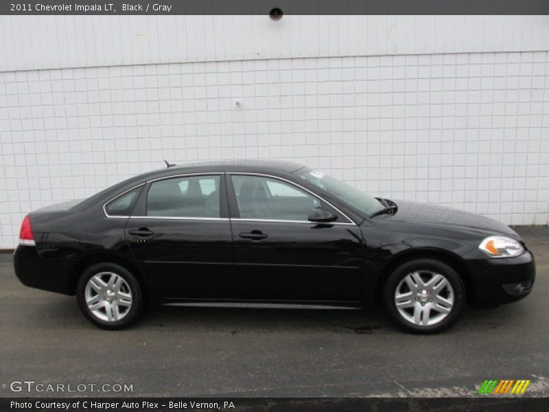 Black / Gray 2011 Chevrolet Impala LT